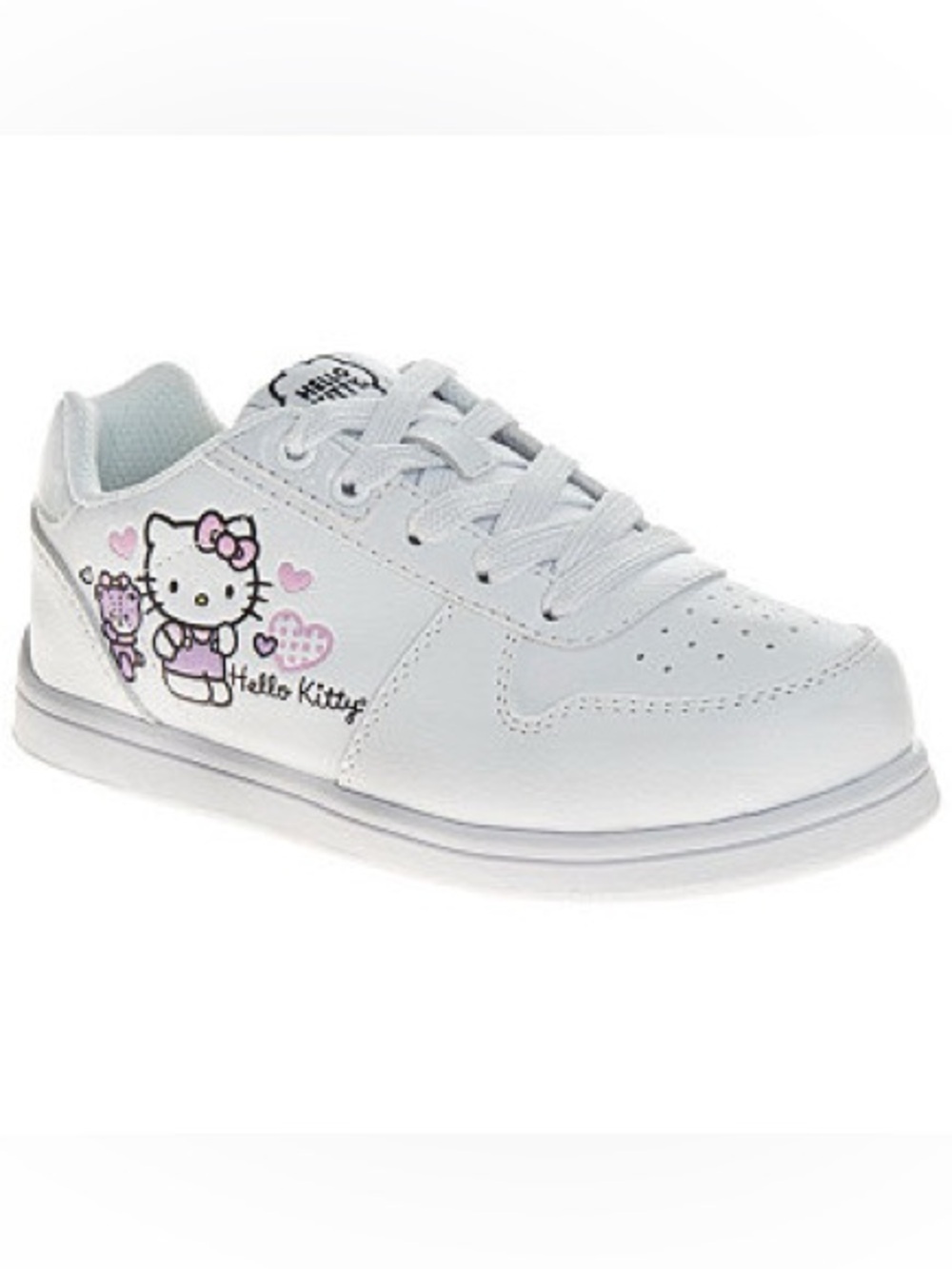 Hello Kitty White Sneakers Shoes Size 4